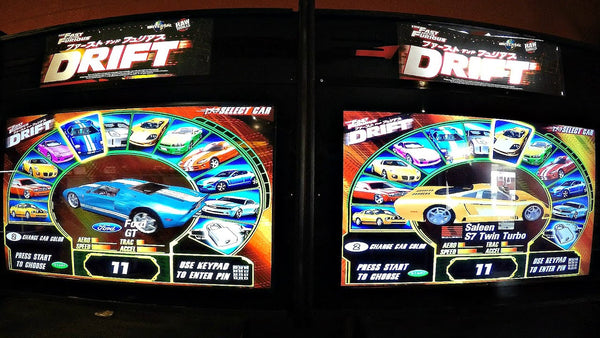 The Fast And The Furious Drift Arcade Game
