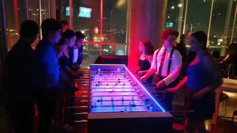 Giant LED Foosball